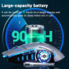 Rechargeable Wireless Gaming Mouse – Silent Bluetooth & USB | Mechanical E-Sports Mouse with Backlight for PC & Laptop